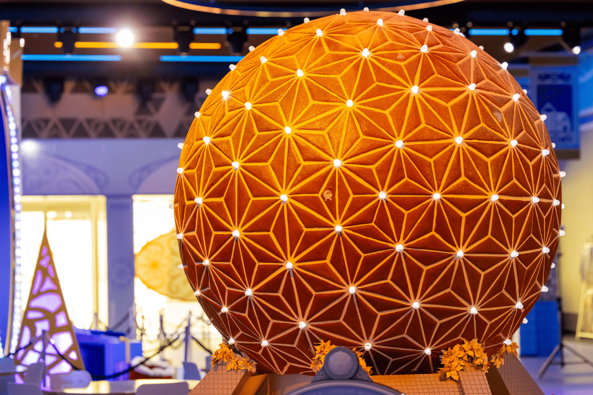 Gingerbread Spaceship Earth